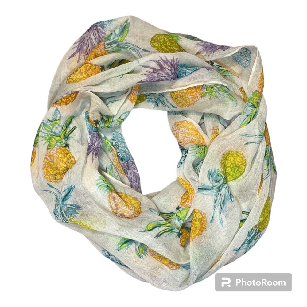 Pineapple Infinity Scarf